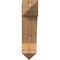 Ekena Millwork Traditional Arts & Crafts Smooth Bracket, Western Red Cedar, 5 1/2"W x 18"D x 22"H BKT06X18X22TRA03SWR - alternate 3
